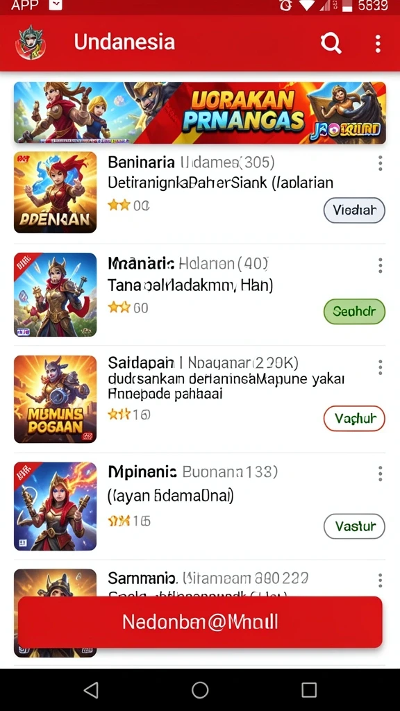Tampilan antarmuka yang modern dan ramah pengguna.