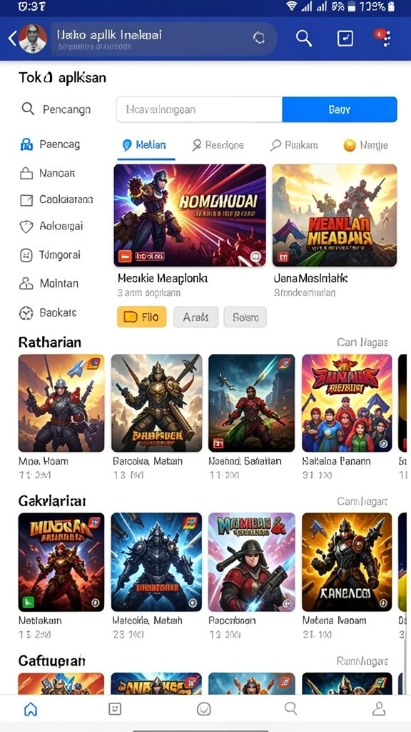 Grafis memukau yang membuat pengalaman bermain semakin seru.