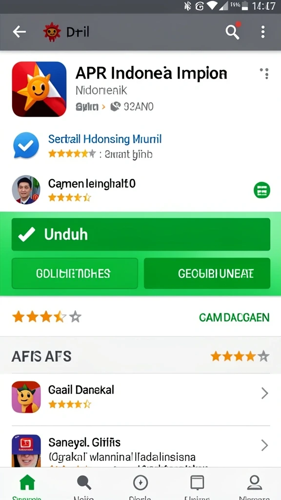 Tampilan antarmuka yang menarik dan mudah digunakan.