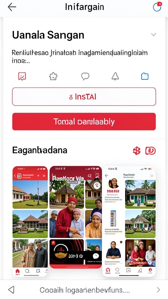 Tampilan antarmuka yang ramah pengguna.