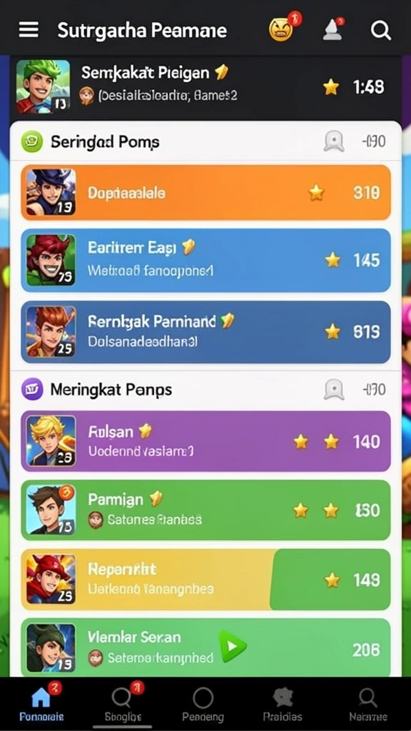 Tampilan awal AGENJITU dengan menu yang mudah diakses.