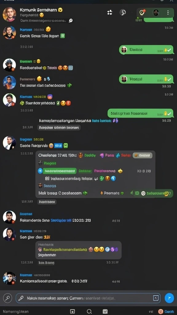 Tampilan antarmuka yang ramah pengguna.