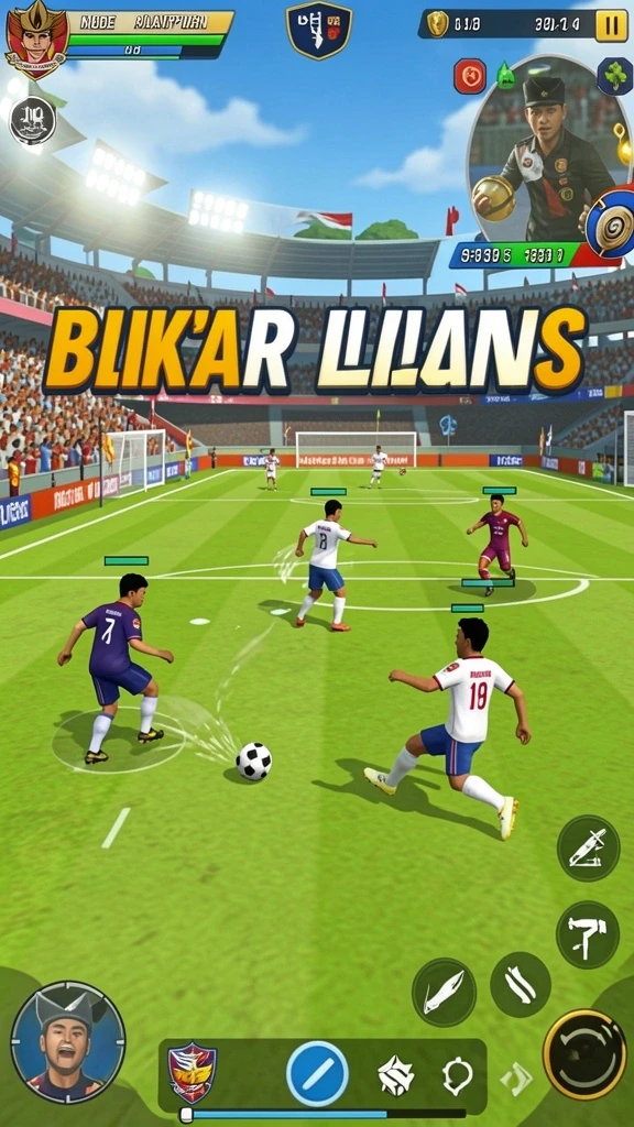 Tantangan seru di setiap level.