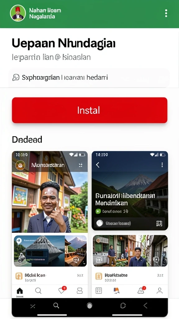 Tangkapan layar menampilkan karakter utama dalam petualangan.
