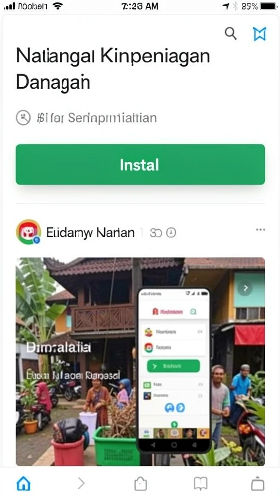 Tangkapan layar menunjukkan interaksi dengan pemain lain.