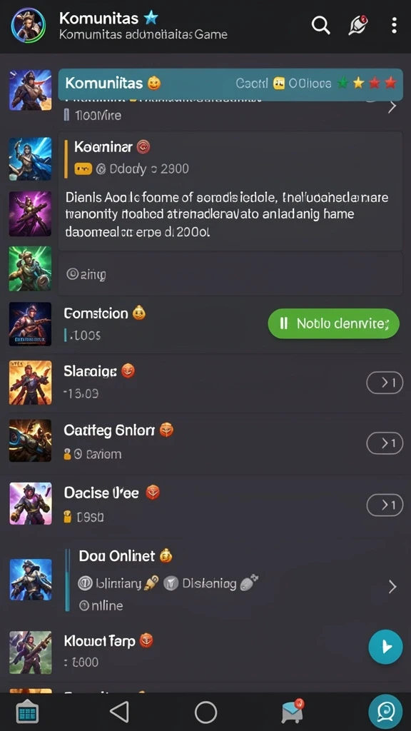 Tampilan mesin slot yang menarik dan modern.