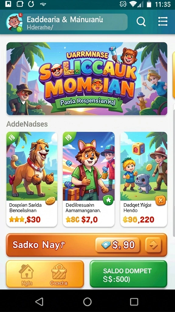 Screenshot menampilkan karakter baru yang diperkenalkan dalam permainan.