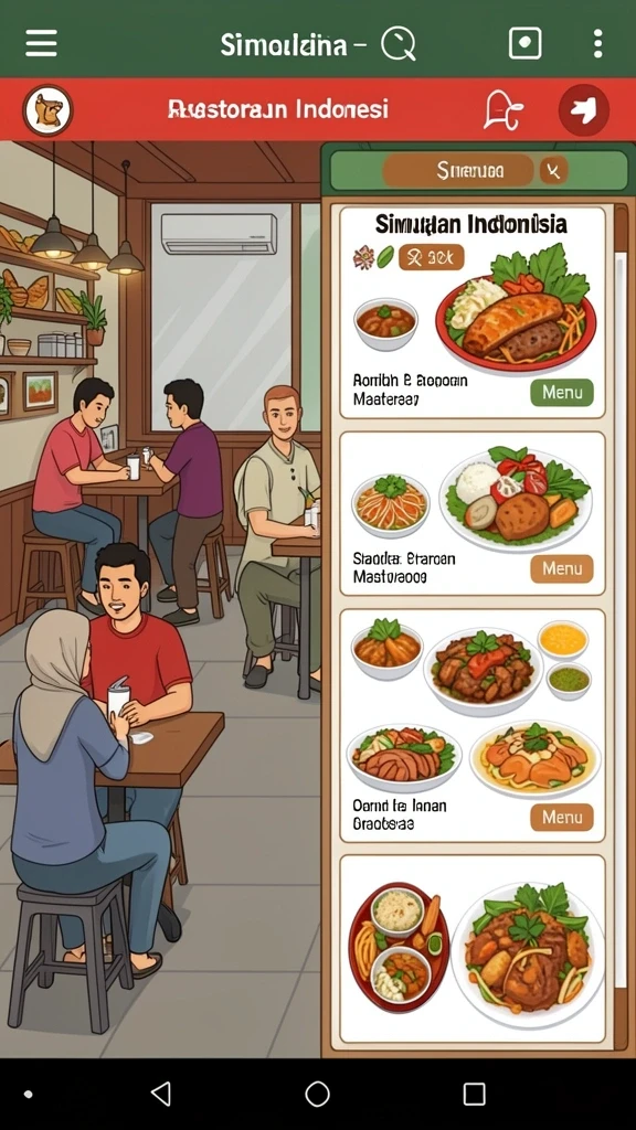 Berbagai karakter unik yang bisa kamu pilih.
