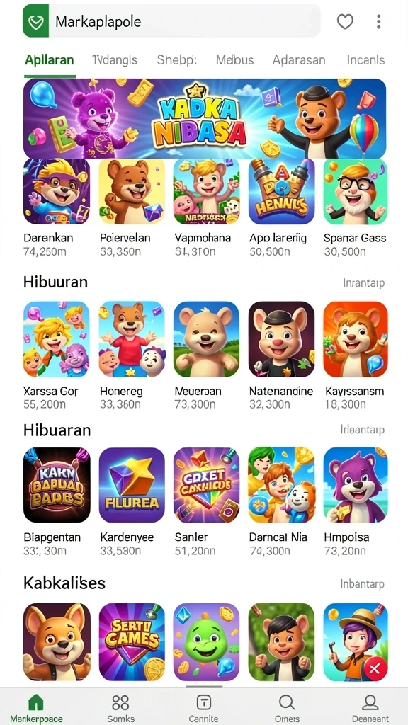 Grafis berkualitas tinggi yang mengagumkan.