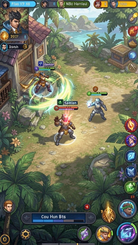 Mode multiplayer yang seru dengan teman-teman.