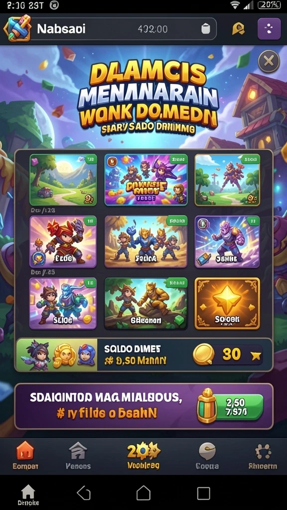 Tangkapan layar menunjukkan pemandangan indah dari dunia game.
