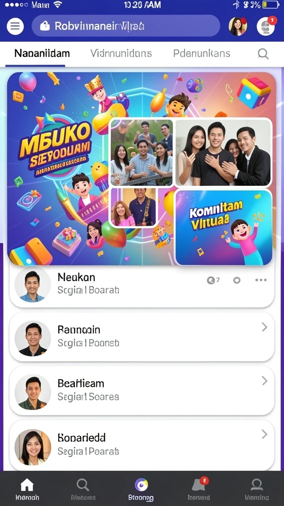 Tangkapan layar menunjukkan grafis yang indah.