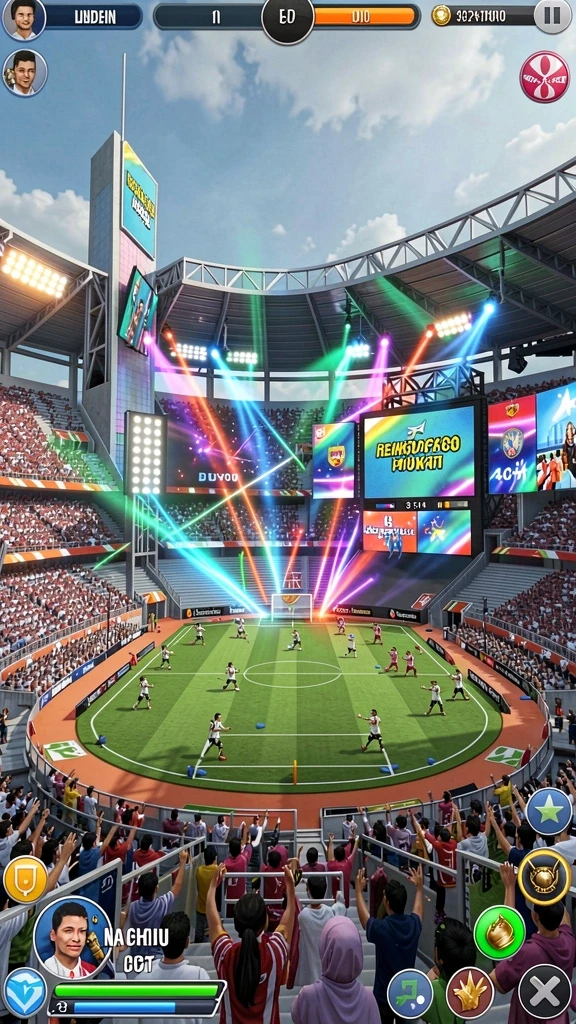 Fitur permainan multiplayer yang seru dan interaktif.