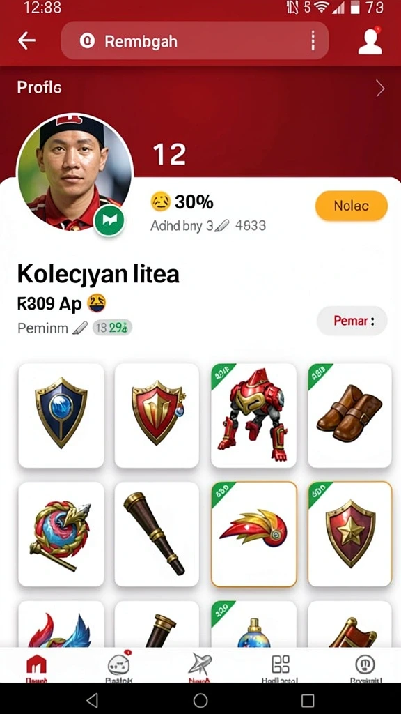 Mode permainan yang menantang dan kreatif.