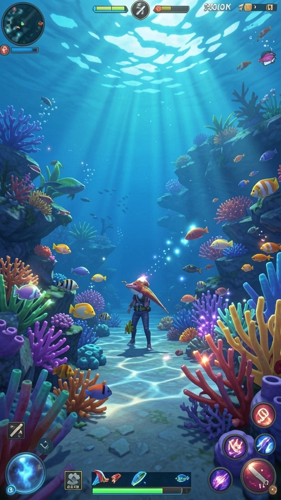 Screenshot menunjukkan mode multiplayer yang seru dan interaktif.