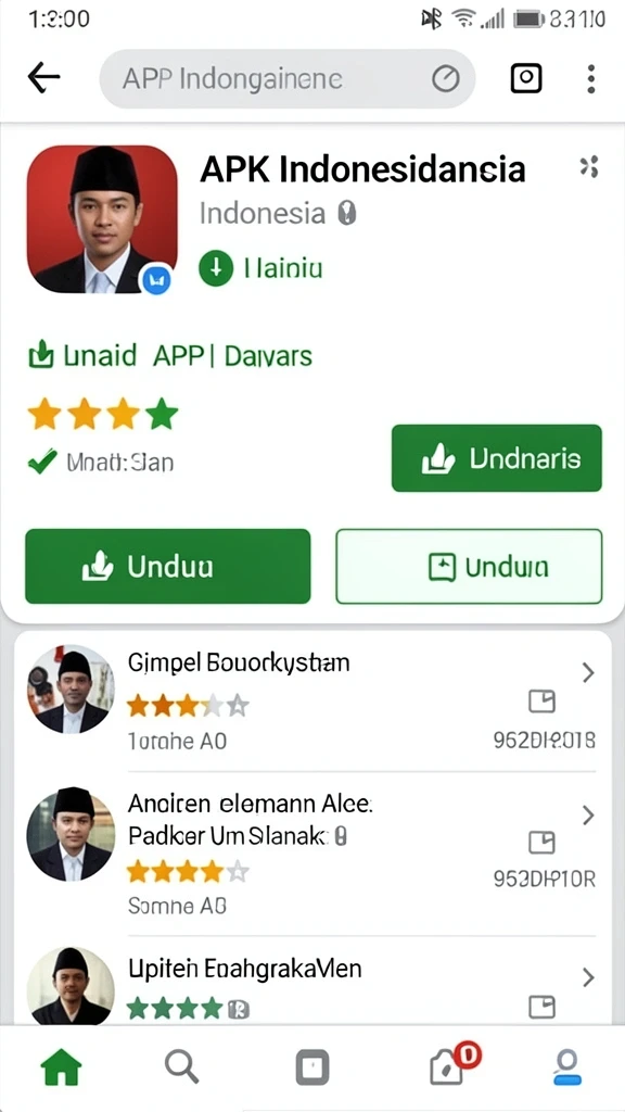 Menampilkan antarmuka utama GOTO77 yang menarik.