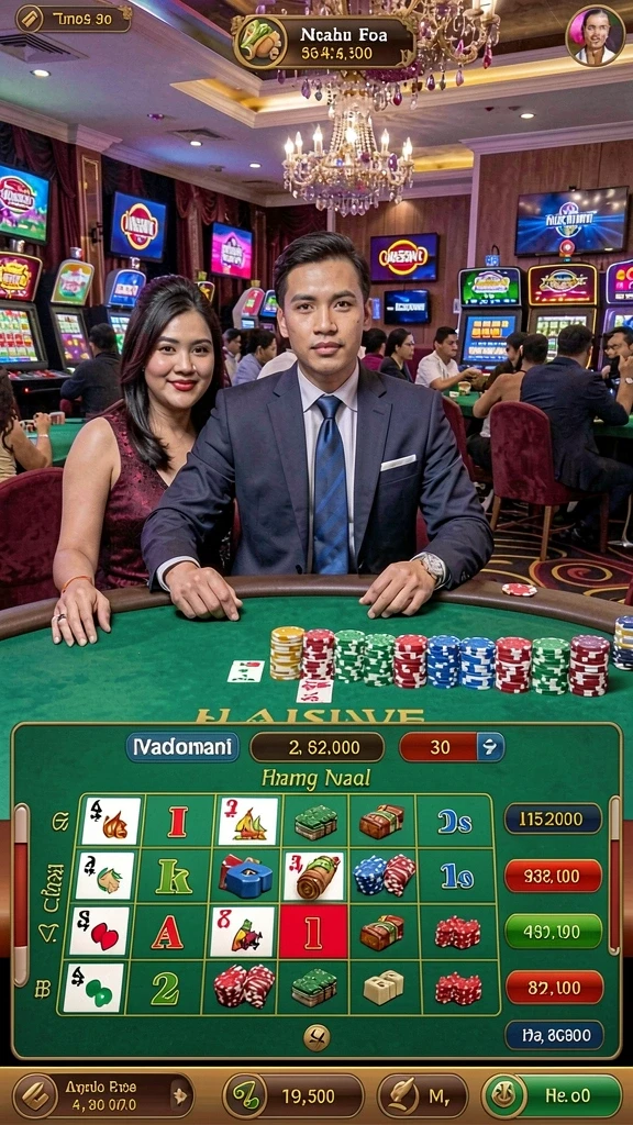 Gambar menampilkan salah satu level permainan yang menantang.