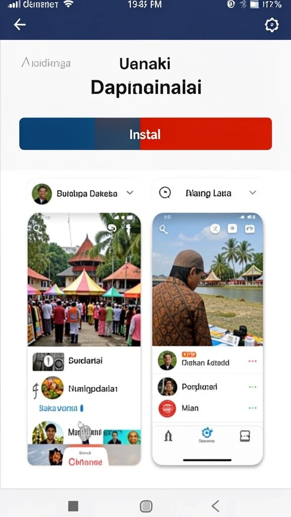 Tampilan antarmuka yang menarik dan mudah dinavigasi.