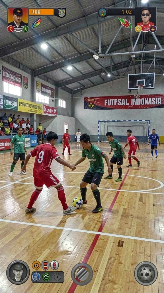 Grafis karakter yang sangat detail dan menawan.
