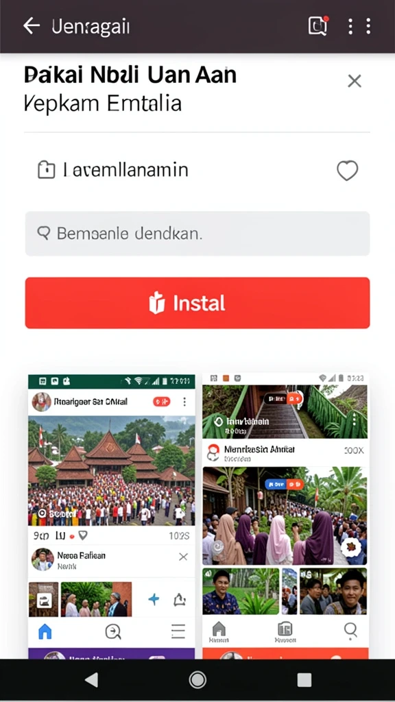 Kompetisi seru dengan teman-teman.