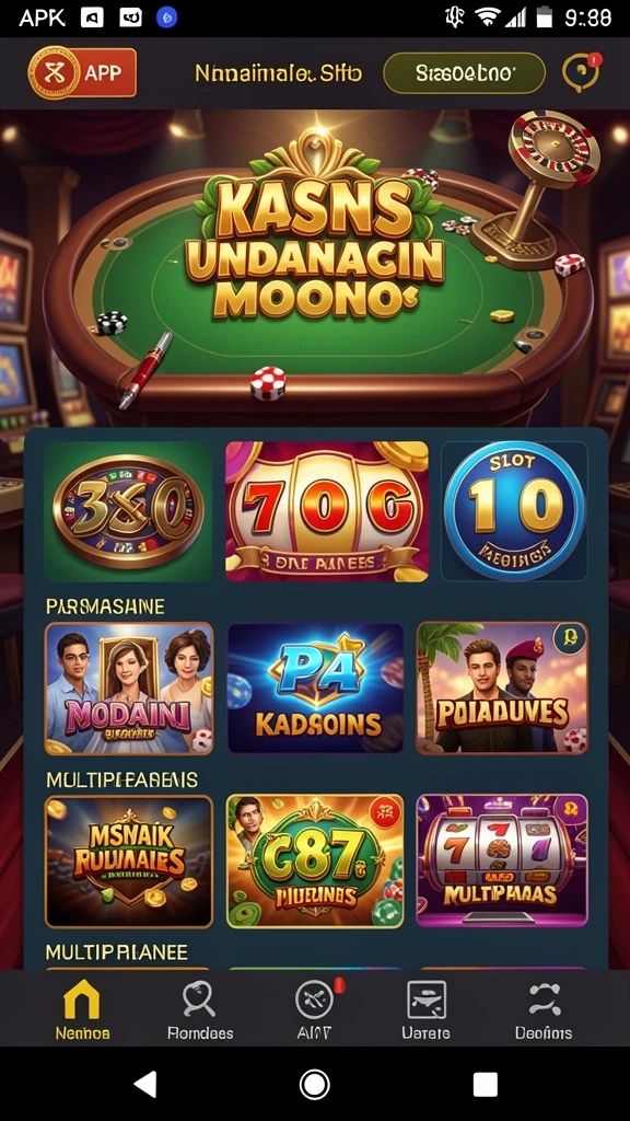 Screenshot menampilkan grafis menakjubkan dari KASTOTO.