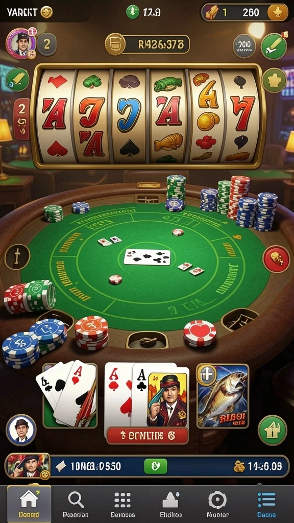 Fitur live dealer yang mendekatkan pengalaman bermain.
