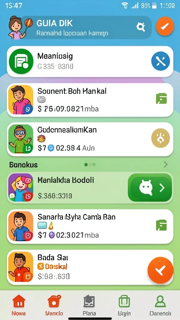 Level menantang yang menguji keterampilan pemain.