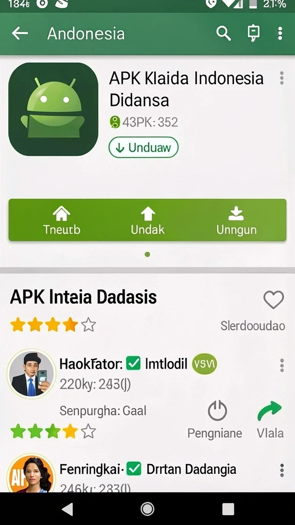 Fitur interaksi sosial yang membuat permainan lebih seru.