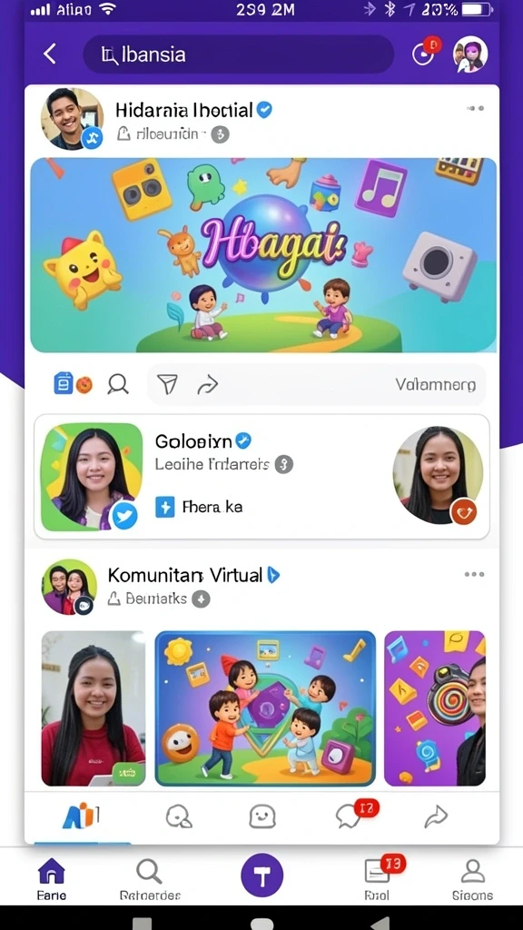 Fitur kustomisasi yang memungkinkan pemain berkreasi.