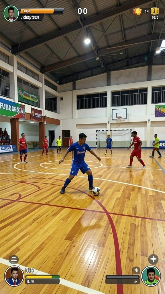 Grafis yang menawan dan penuh warna.