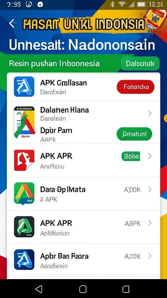 Berbagai pilihan permainan yang membuat tidak bosan.
