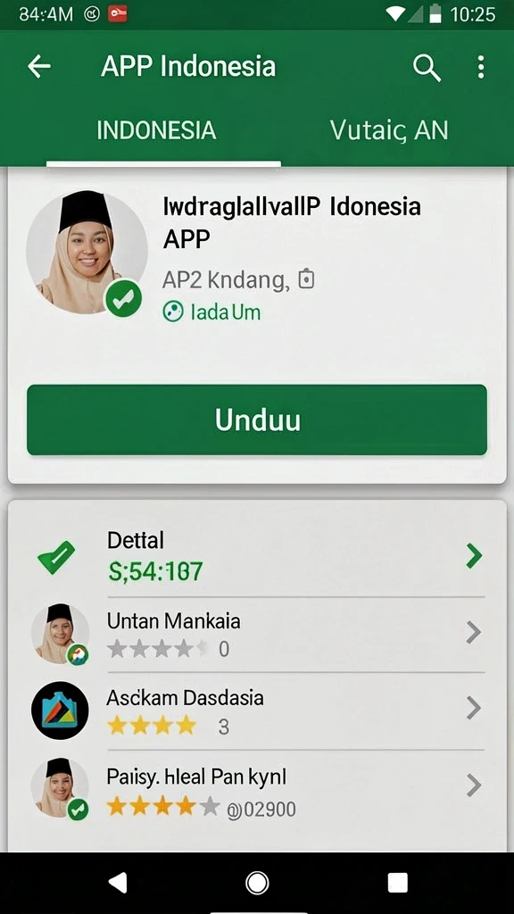 Tampilan antarmuka yang intuitif dan menarik.