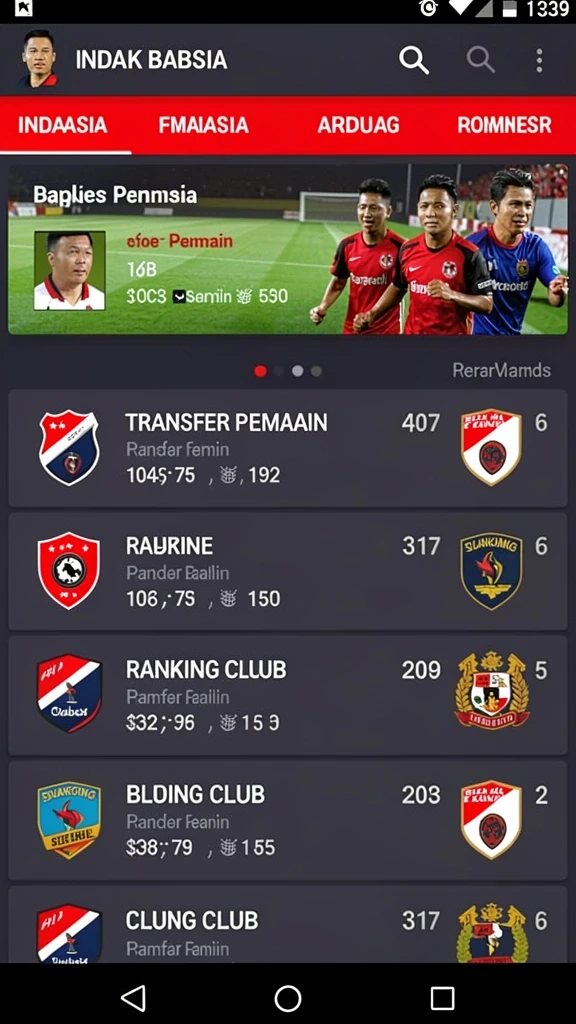 Screenshot menunjukkan karakter unik dalam PGG68.