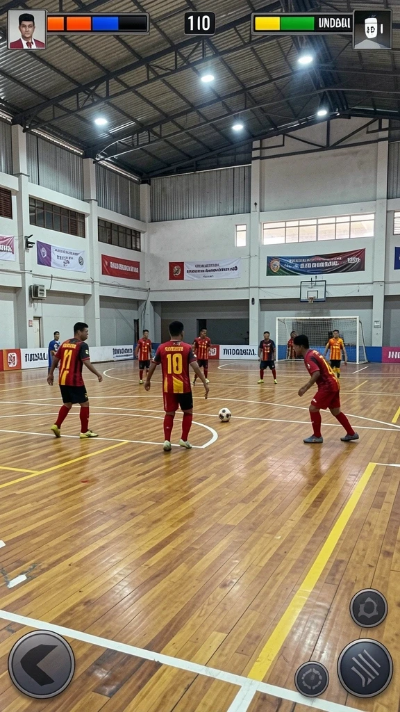Tampilan antarmuka yang user-friendly dan mudah dinavigasi.