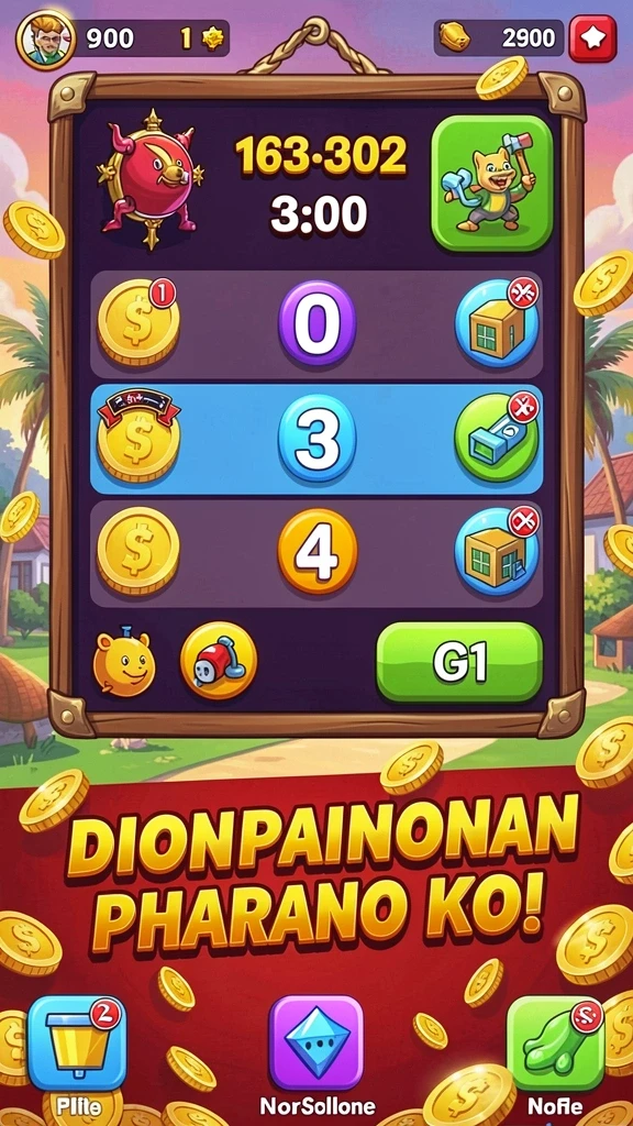 Tampilan awal game QQSTAR yang menarik.