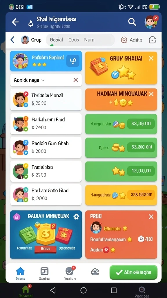 Tampilan awal yang menggugah selera.