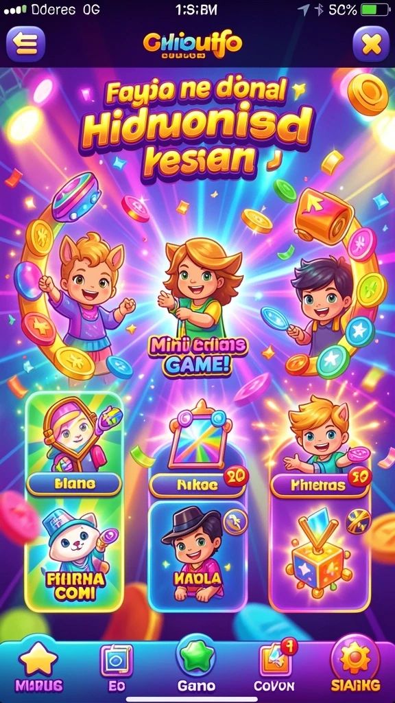 Screenshot menunjukkan karakter yang sedang beraksi dalam permainan.