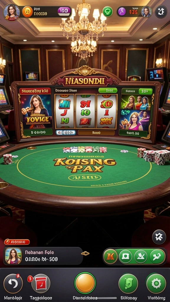 Tampilan menarik dari permainan slot SARANG777.