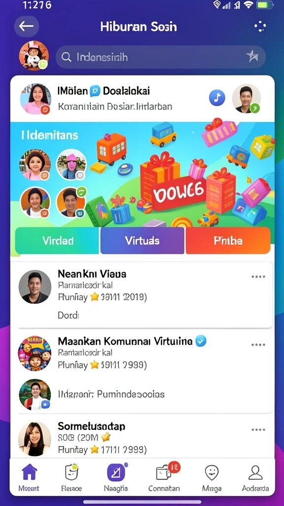 Karakter yang bisa dikustomisasi sesuai keinginan pemain.