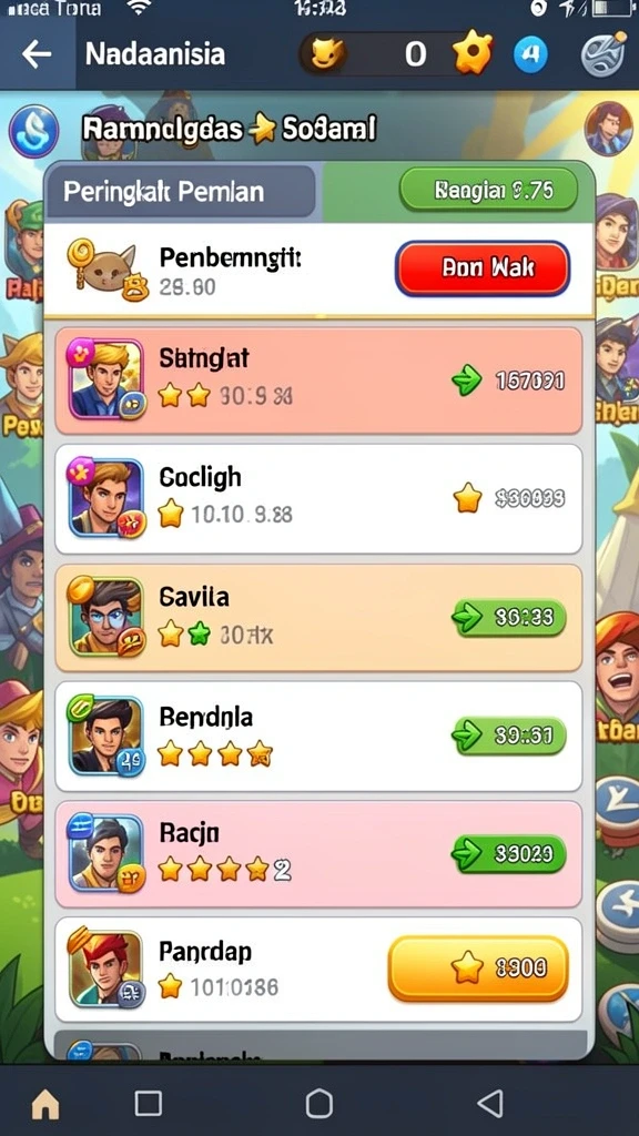 Efek visual yang menarik dan memukau.