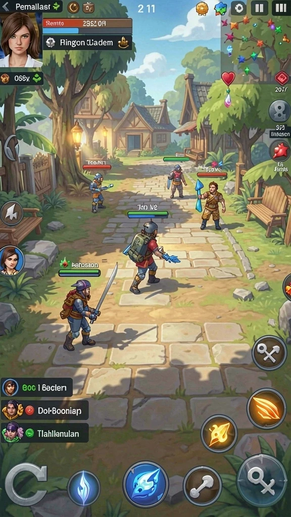 Tampilan awal game yang menarik dan user-friendly.
