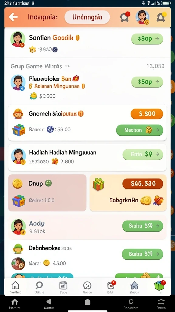 Karakter baru yang menarik dan unik.
