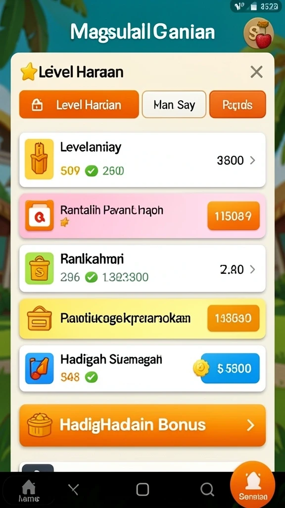 Tampilan antarmuka yang ramah pengguna dan menarik.