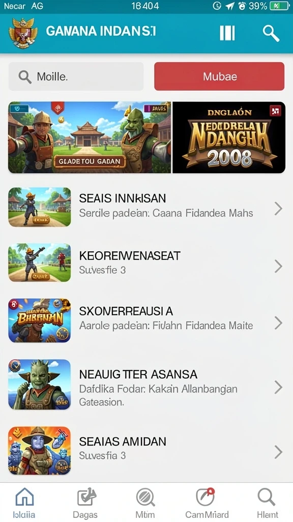 Karakter unik dan menarik untuk dimainkan.