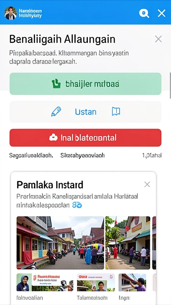 Tampilan antarmuka yang intuitif dan mudah digunakan.