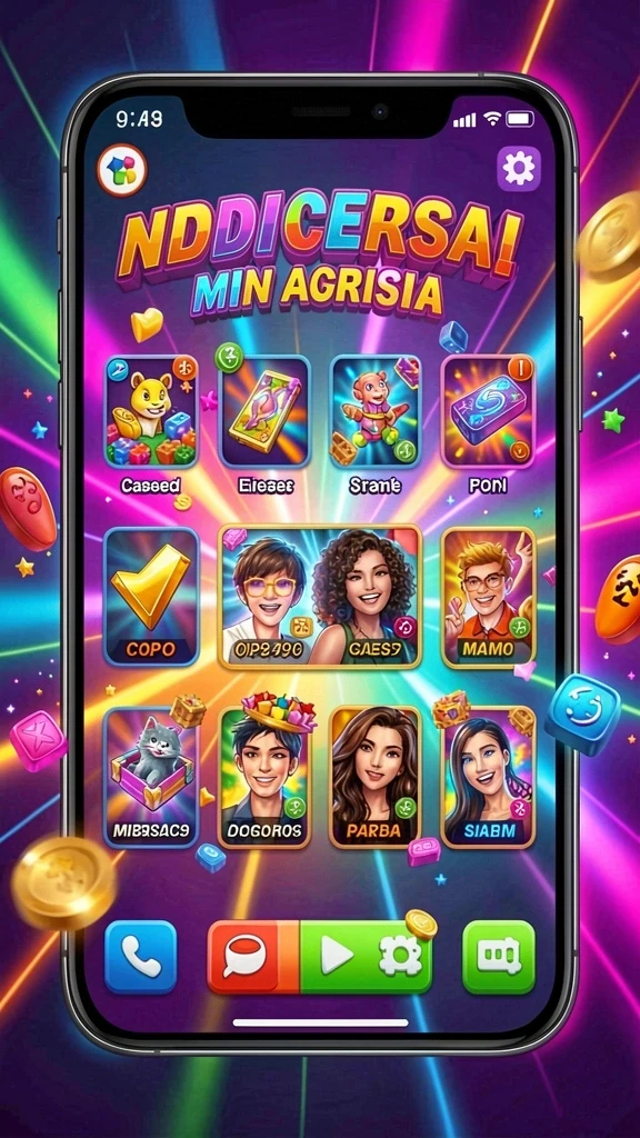 Tampilan awal yang menarik dan mudah dinavigasi.