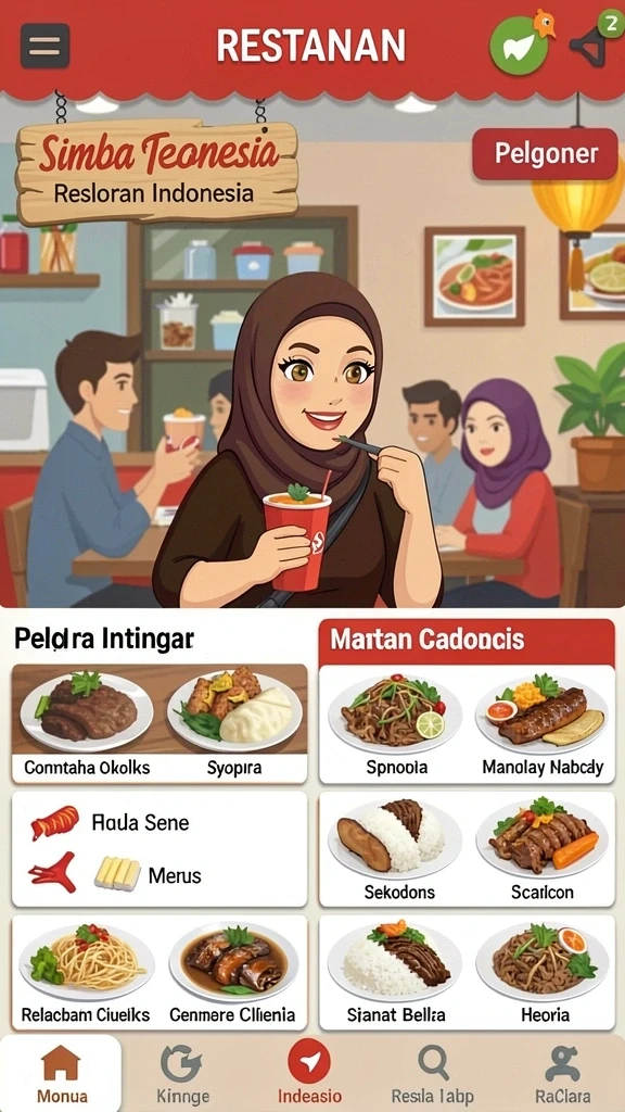 Beragam fitur menarik yang siap memanjakan pemain.