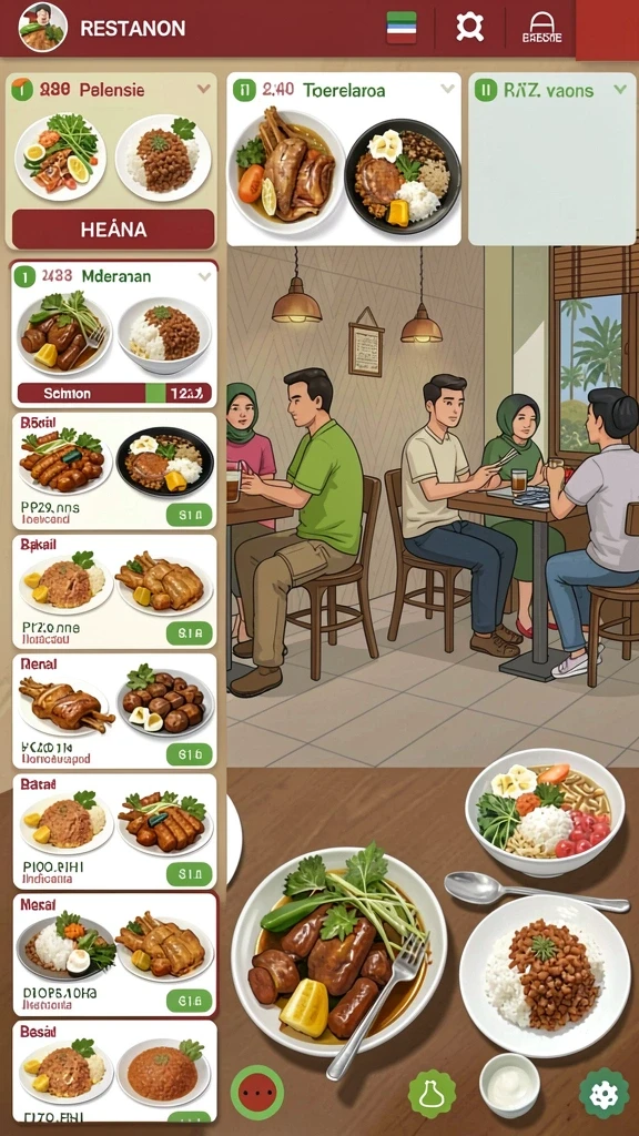 Fitur multiplayer yang mengasyikkan dan interaktif.