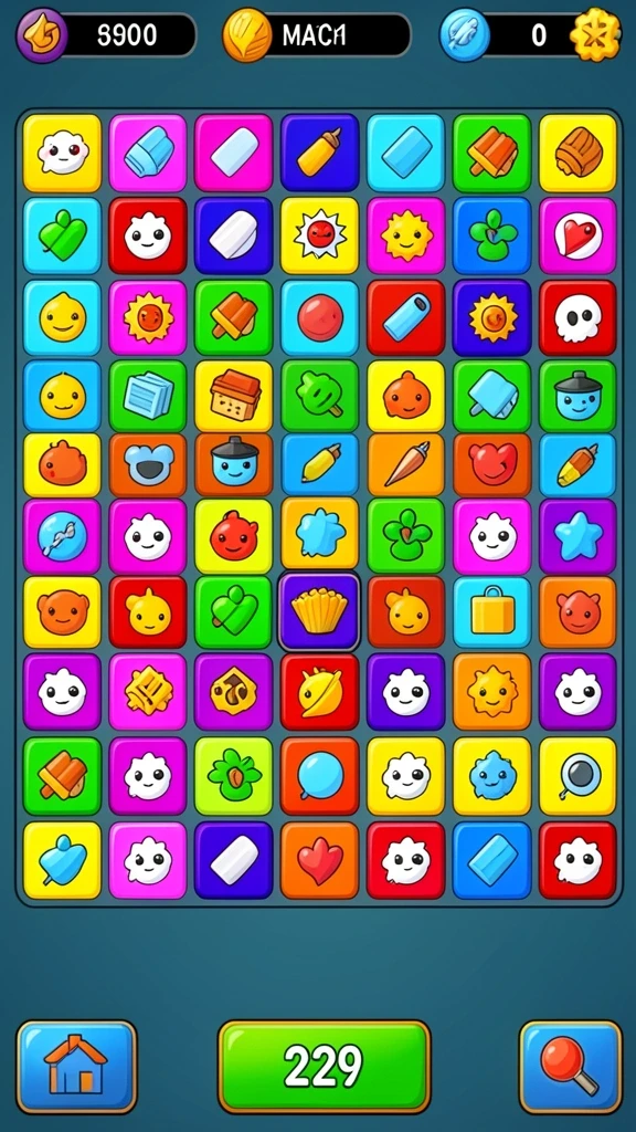Screenshot memperlihatkan tema slot yang beragam dan penuh warna.